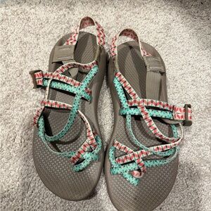 Chaco Women's Sandals - Pink & Teal